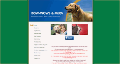 Desktop Screenshot of bwampets.com